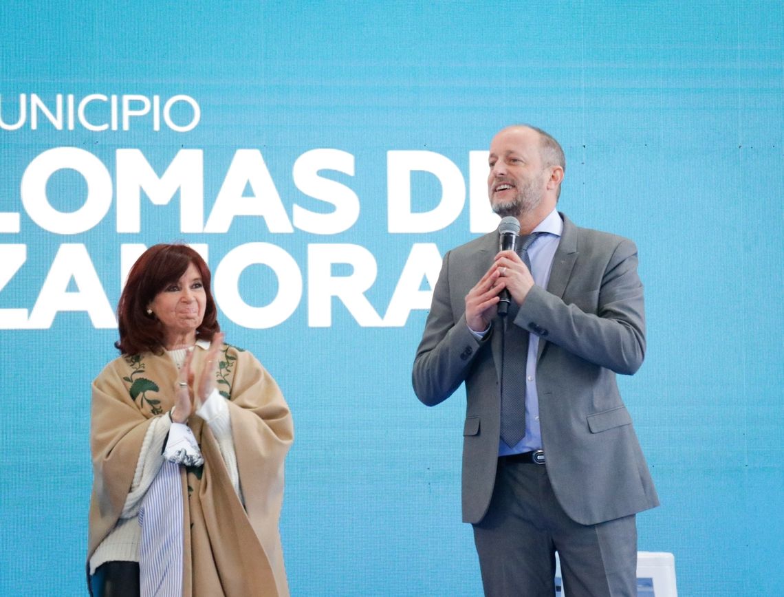 Martín Insaurralde pide se levante la proscripción de Cristina Kirchner 