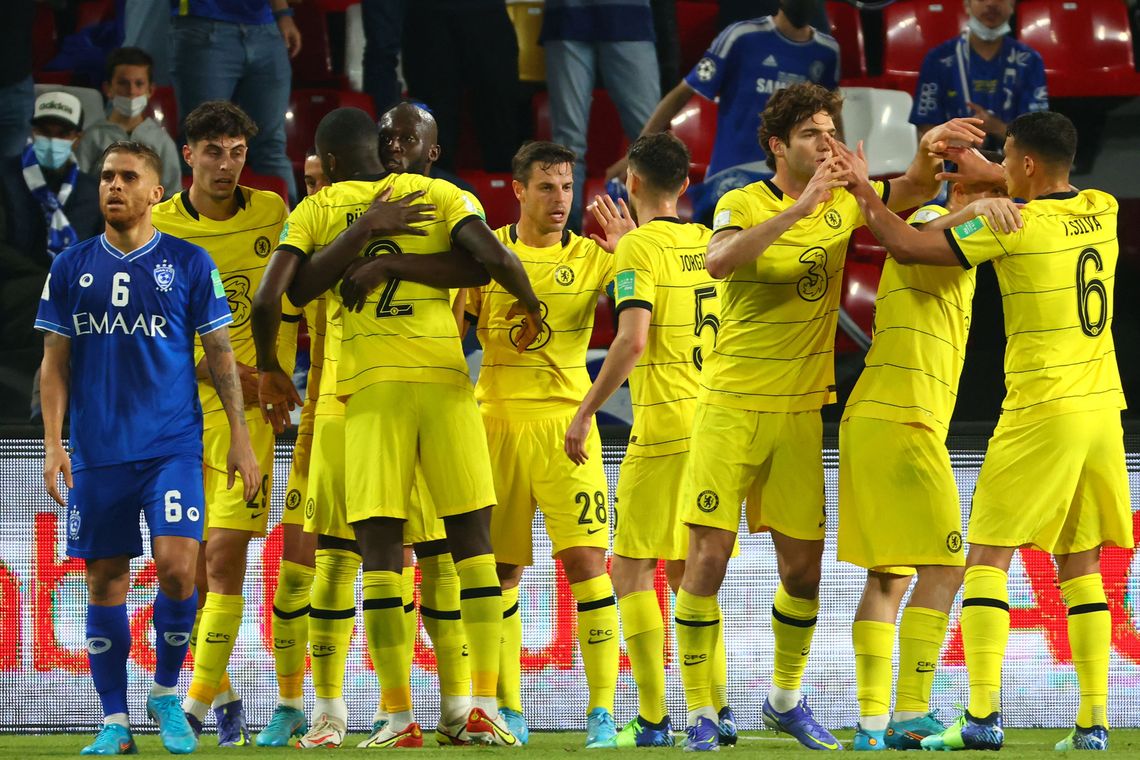 El Chelsea festeja su llegada a la final del Mundial de Clubes