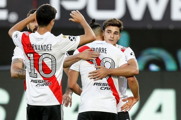 River empató 1-1 frente a Argentinos por la zona campeonato A.