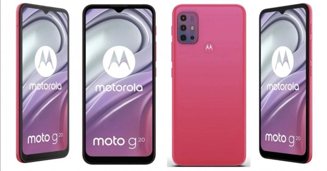El Motorola Moto G20 se filtra al completo antes de su lanzamiento