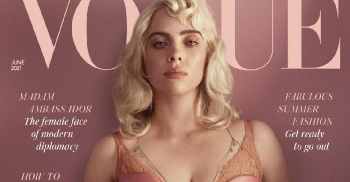 Billie Eilish protagoniza la portada de Vogue UK con un look totalmente inesperado.
