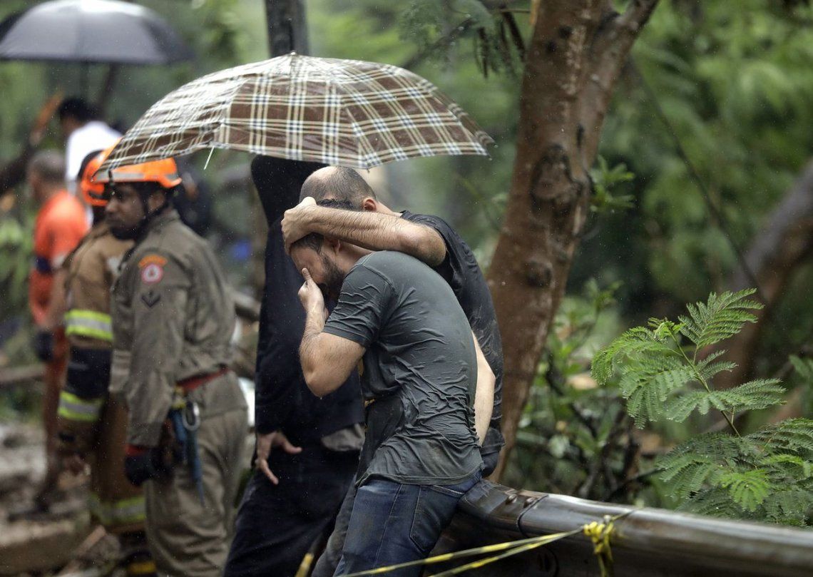 Río de Janeiro: trágico temporal deja diez muertos