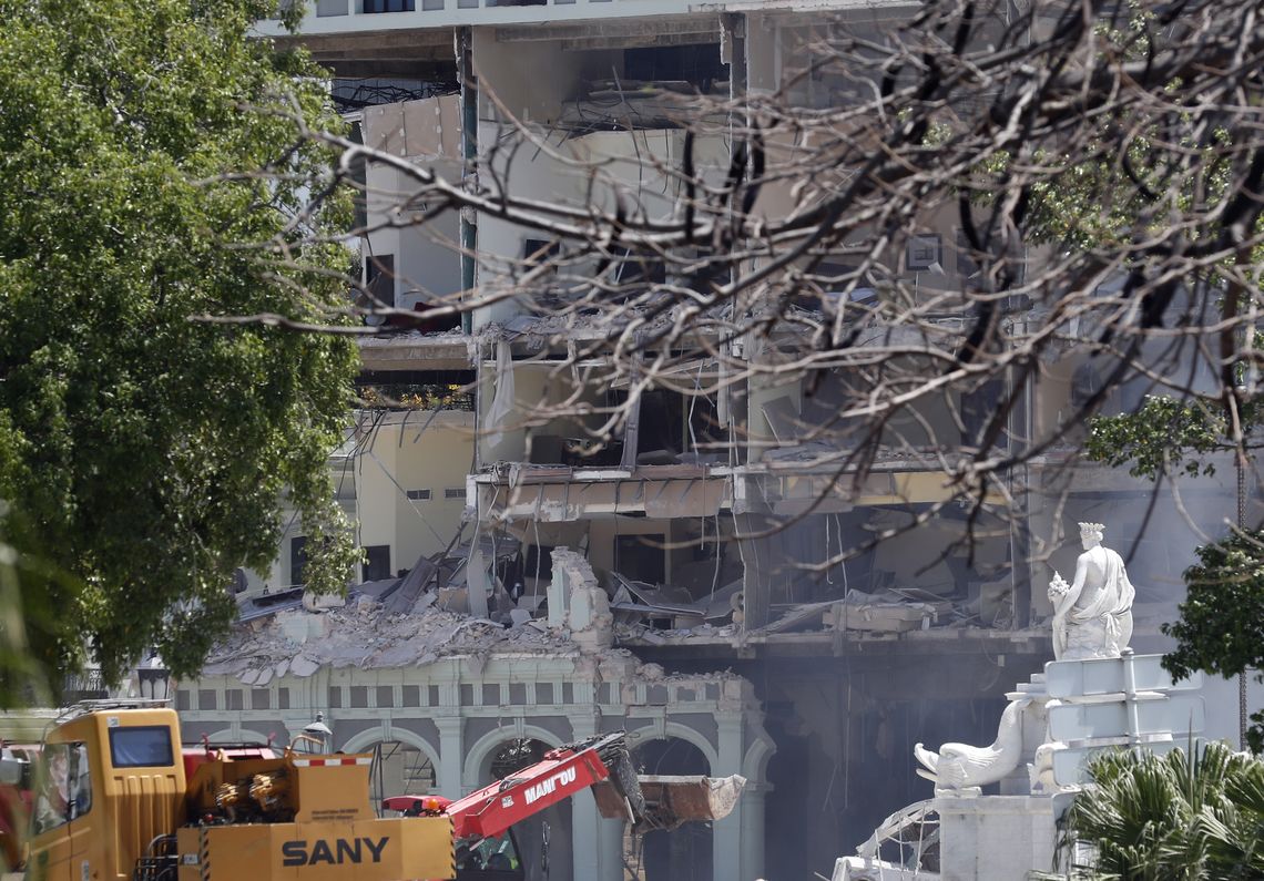 Cuba: al menos ocho muertos por la explosión de un hotel de La Habana. 