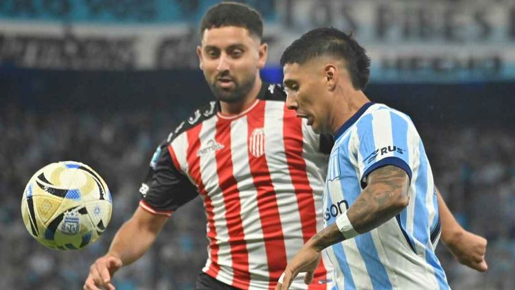 Racing y Barracas empataron 1 a 1 en Avellaneda.