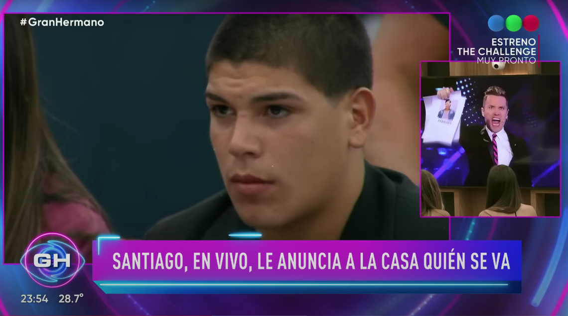 Thiago Medina participó en la edición 2022 de Gran Hermano.