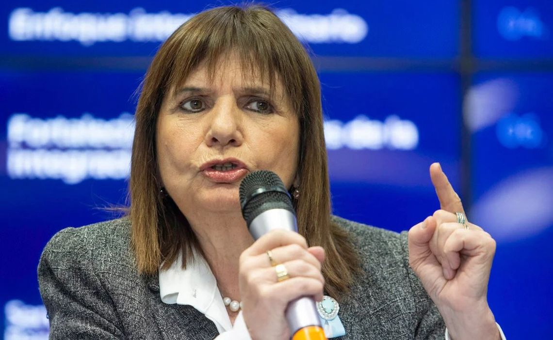 Patricia Bullrich, jefa del bloque de LLA en el Senado de la Nación  
