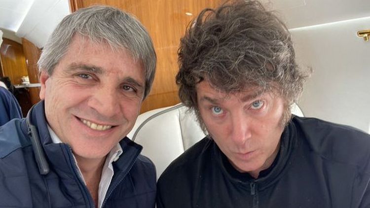 El Gobierno consiguiò colocar deuda por US$ 1.000 M -&nbsp; Luis Caputo y Javier Milei