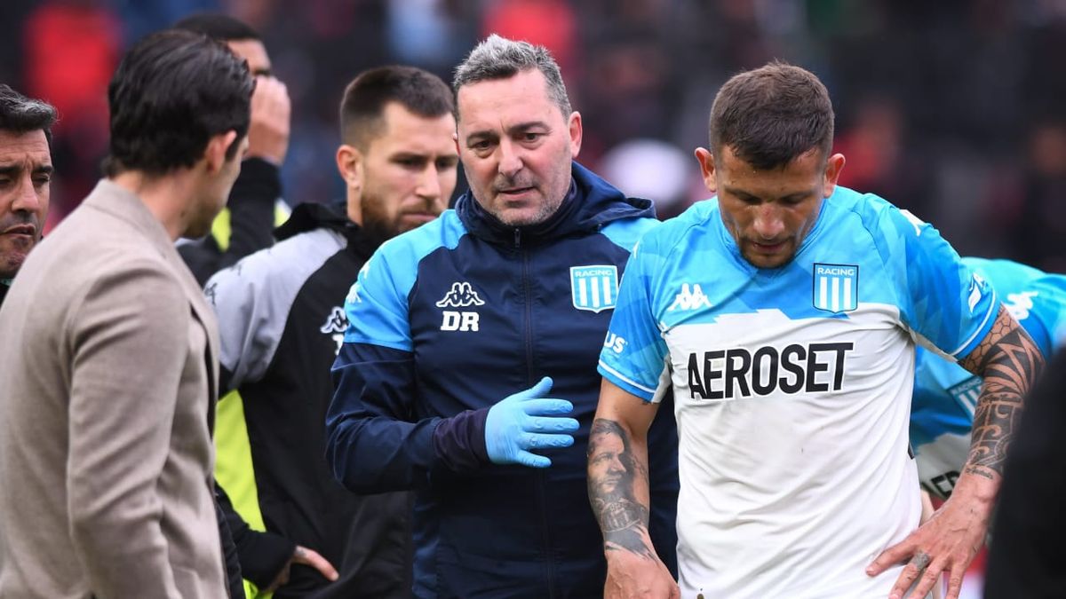 Racing: se confirmó la grave lesión de Emiliano Vecchio