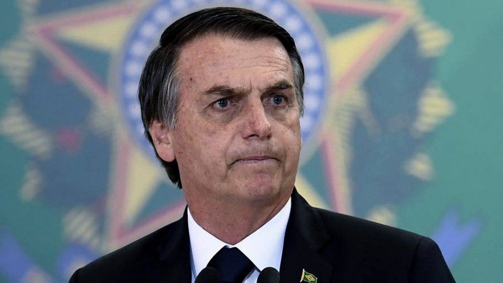 Bolsonaro insultó a la prensa. 