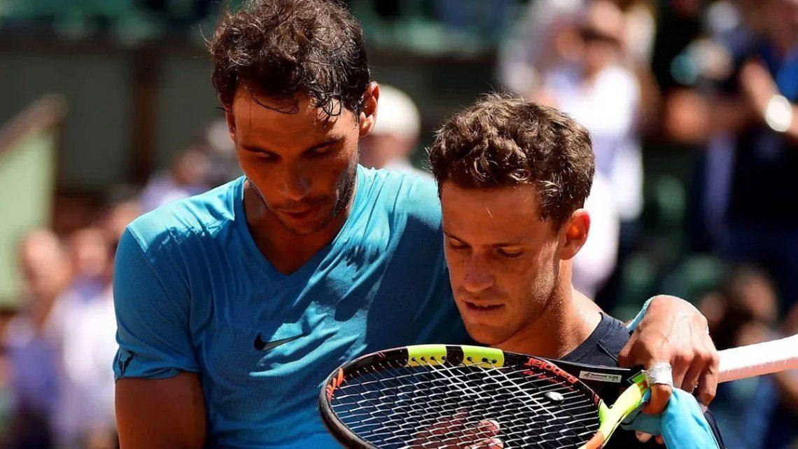 Diego Schwartzman enfrenta a Rafael Nadal en los cuartos de Roland Garros