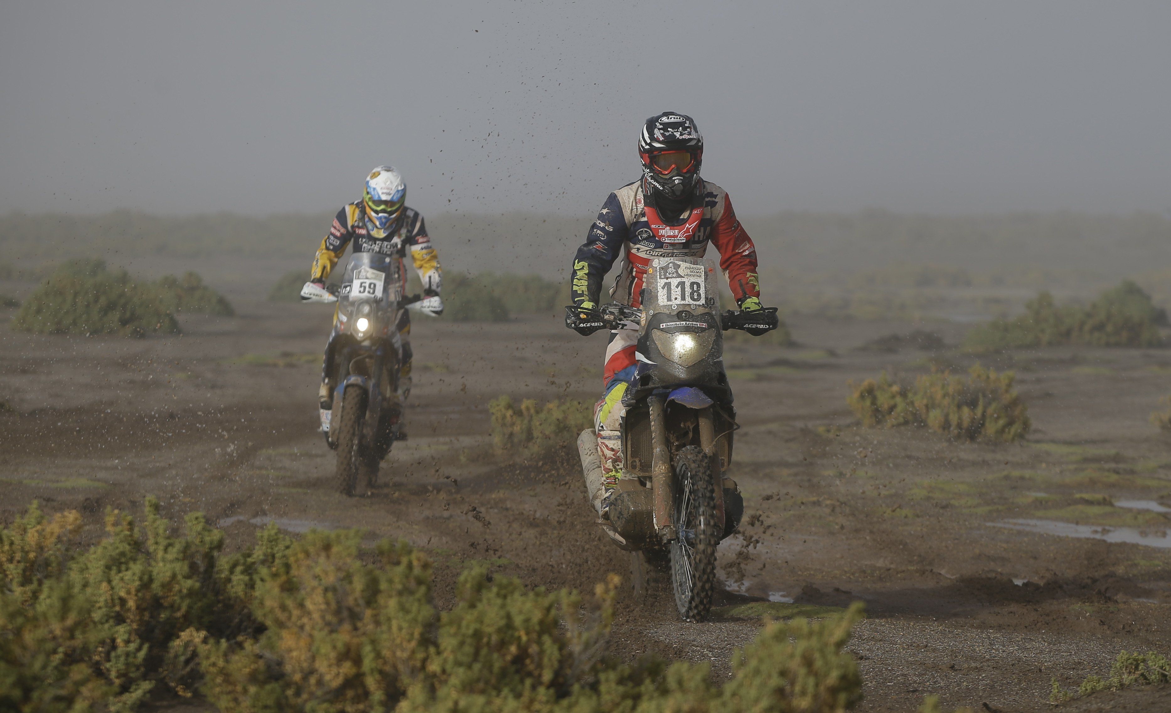 En la octava, el Dakar volvió a entrar a la Argentina