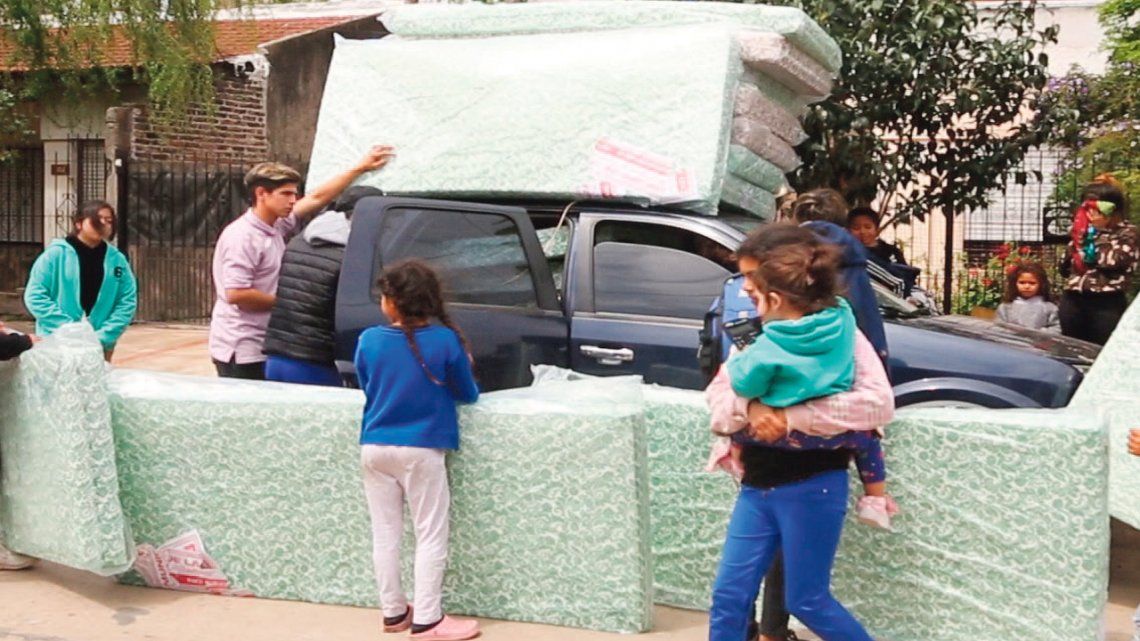 Inundaciones en La Matanza: 1.200 evacuados volvieron a sus hogares