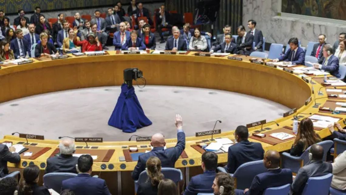 El Consejo de Seguridad de la ONU aprobó alto al fuego en Gaza