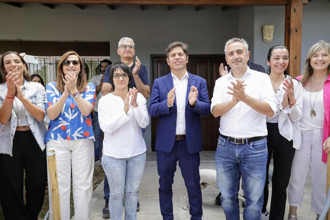 Una Casa de Abrigo para niños vulnerables fue inaugura por Axel Kicillof en Villa Gesell