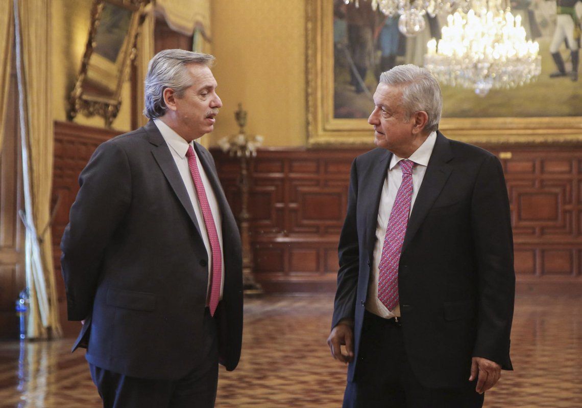 Alberto Fernández se reunió con López Obrador