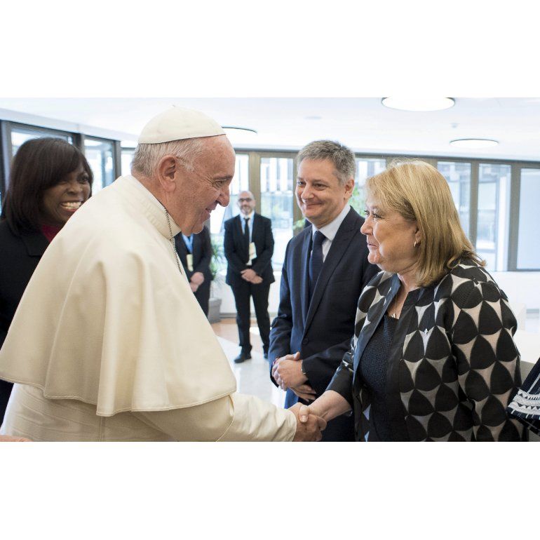 Malcorra: “La reunión con el Papa fue  muy buena y enriquecedora”