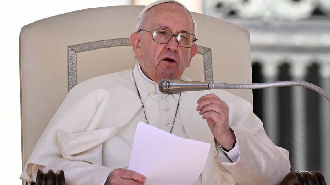 El Papa Francisco condenó al narcotráfico. 