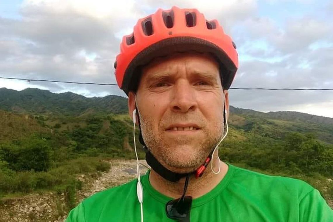 El ciclista que murió en un extraño episodio en Salta.