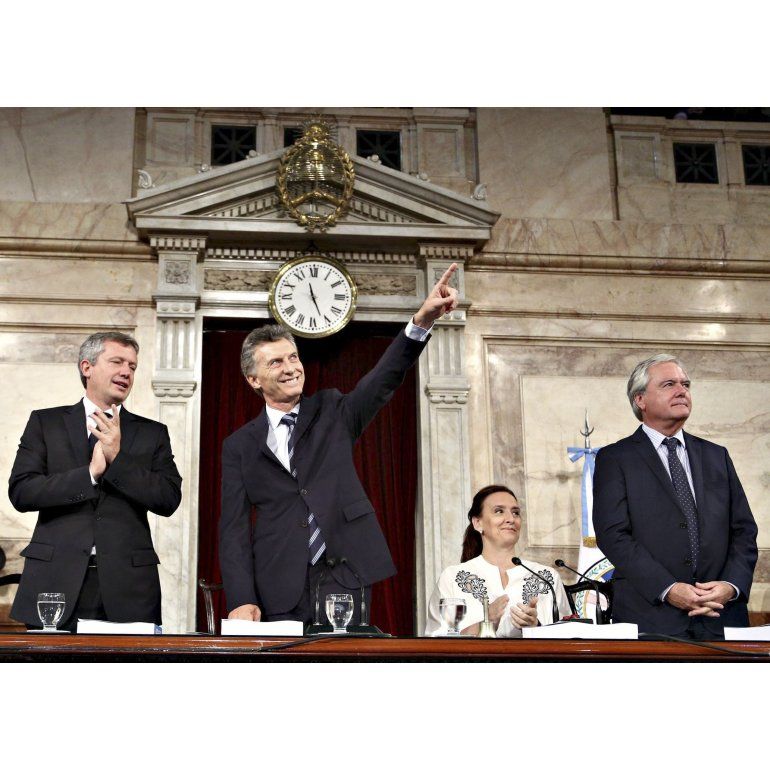 Macri embistió contra el kirchnerismo en la apertura de las sesiones ordinarias