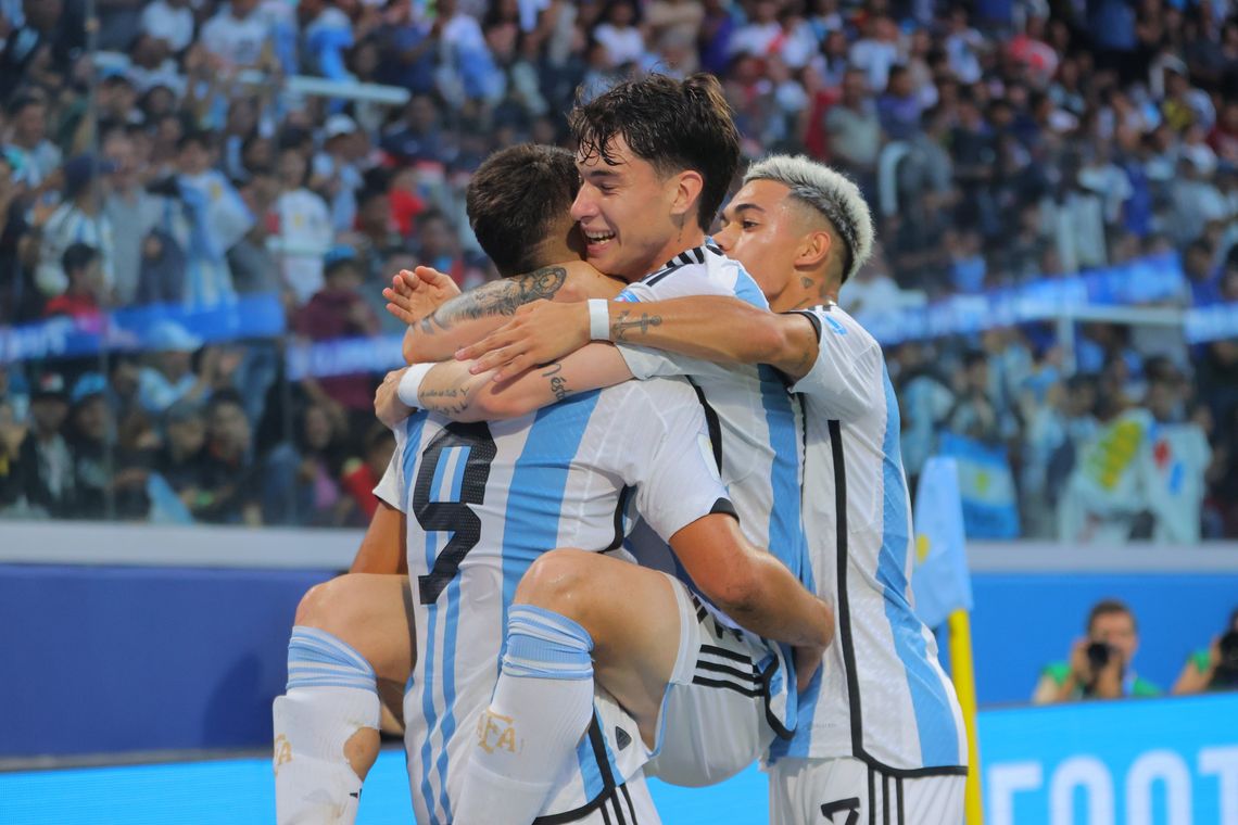 Argentina enfrentará a Nigeria por los octavos de final del Mundial Sub-20.