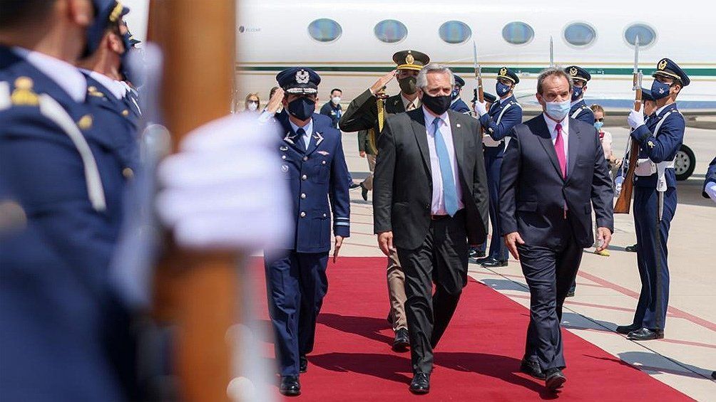 El presidente Alberto Fernández encara el segundo día de actividades en su visita oficial a Chile.