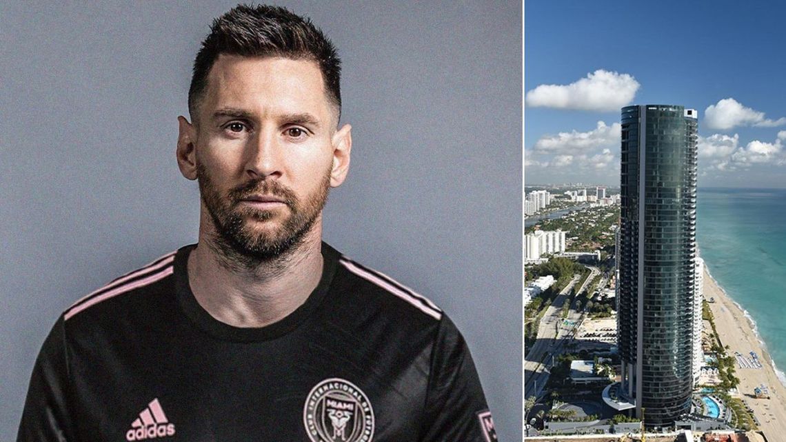 Así es el departamento lujoso donde vivirán los Messi en Miami.