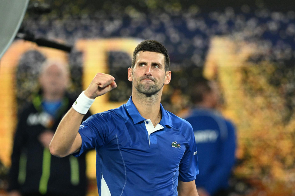Novak Djokovic sigue su camino hacia su 11° Australia Open