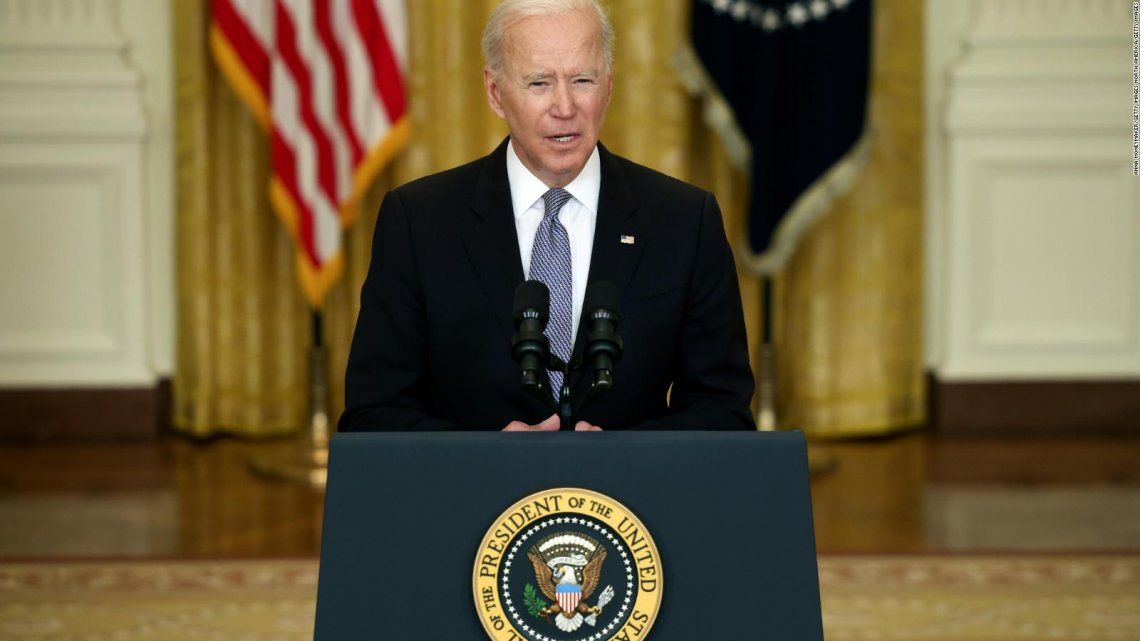 Biden confirmó la donación de vacunas durante una conferencia en la Casa Blanca.
