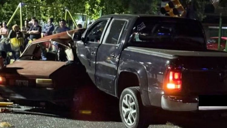 Video: así fue el violento choque en José C. Paz donde murió una pareja