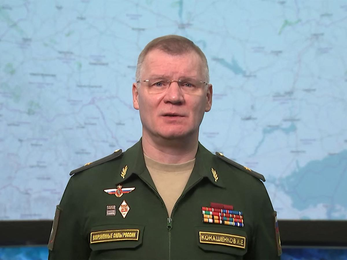 Ígor Konashénkov, portavoz del Ministerio de Defensa de Rusia
