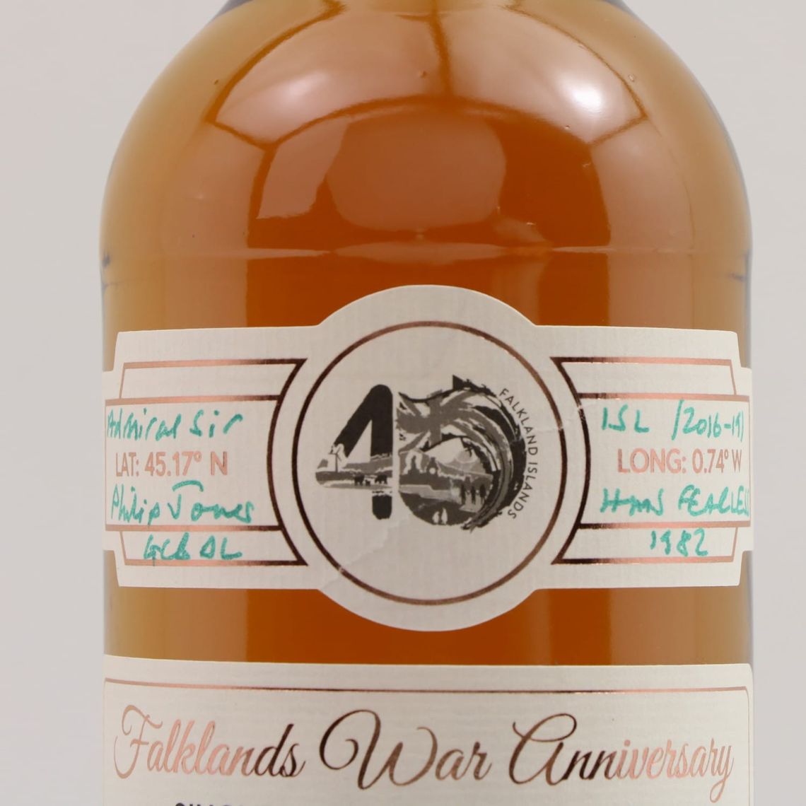 40 aniversario de Malvinas: Reino Unido subastará botellas de whisky