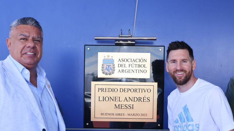 El Predio de AFA en Ezeiza fue rebautizado con el nombre de Lionel Messi.