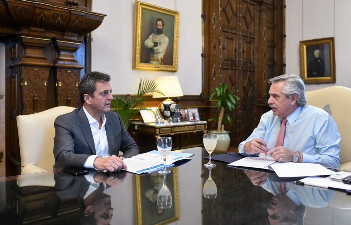 La reunión que sostuvieron Sergio Massa y Alberto Fernández