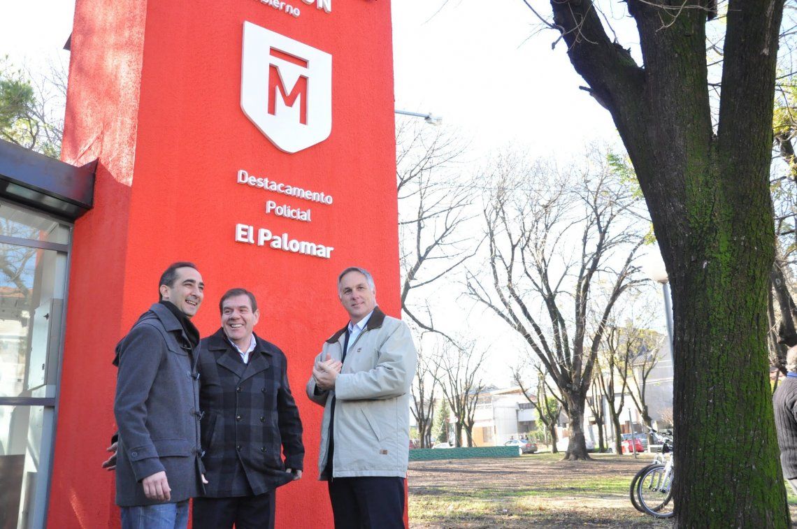 Inauguraron un destacamento policial en la Plaza Cattáneo