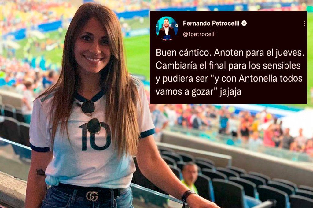 El tweet ofensivo del periodista venezolano en contra de Antonela Roccuzzo