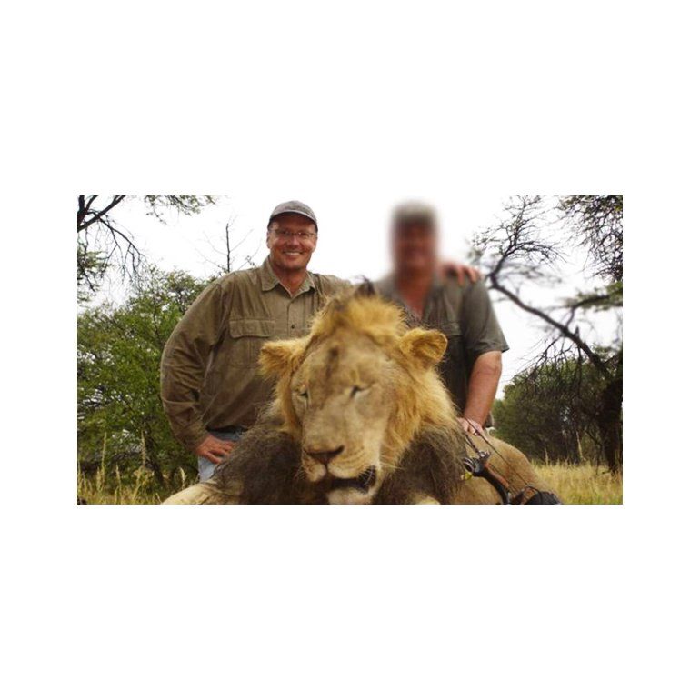 El cazador de un célebre león en Zimbabue resultó ser un médico