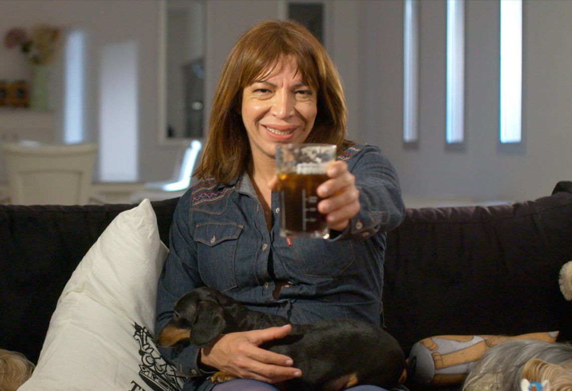 Lizy Tagliani, a corazón abierto y “pasada de copas”