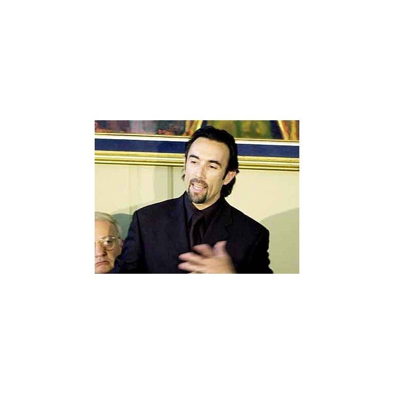Francesco Quinn seguía los pasos de su padre en el mundo escénico.