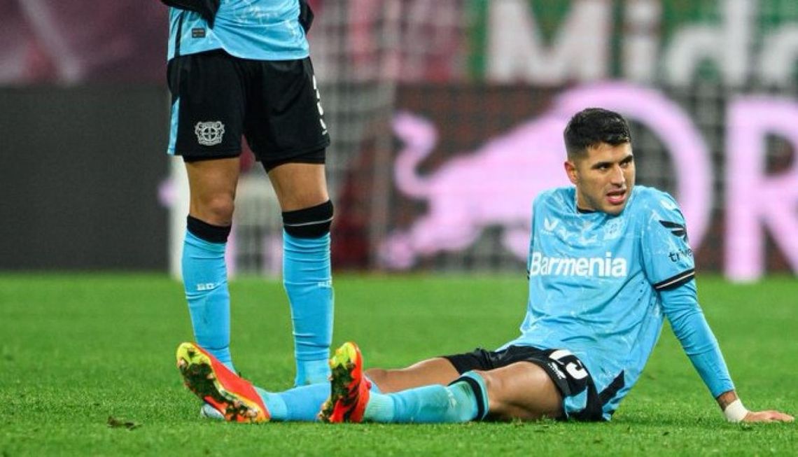 Exequiel Palacios se pierde la gira de la Selección Argentina por lesión.