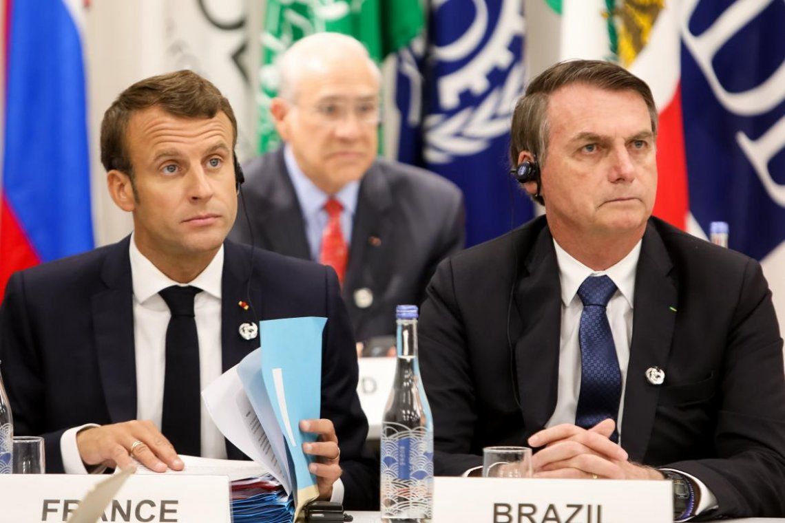 Bolsonaro se burló de la mujer de Macron y el presidente de Francia respondió: Ojalá Brasil tenga un presidente a la altura