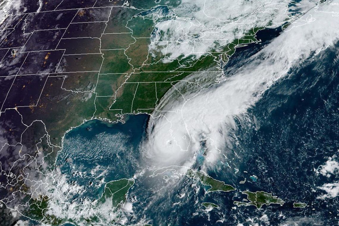 El huracán Ian se acerca a Florida: más de 600 mil personas sin luz