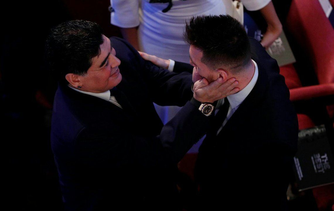 Maradona liquidó a Mancuso para defender a Messi