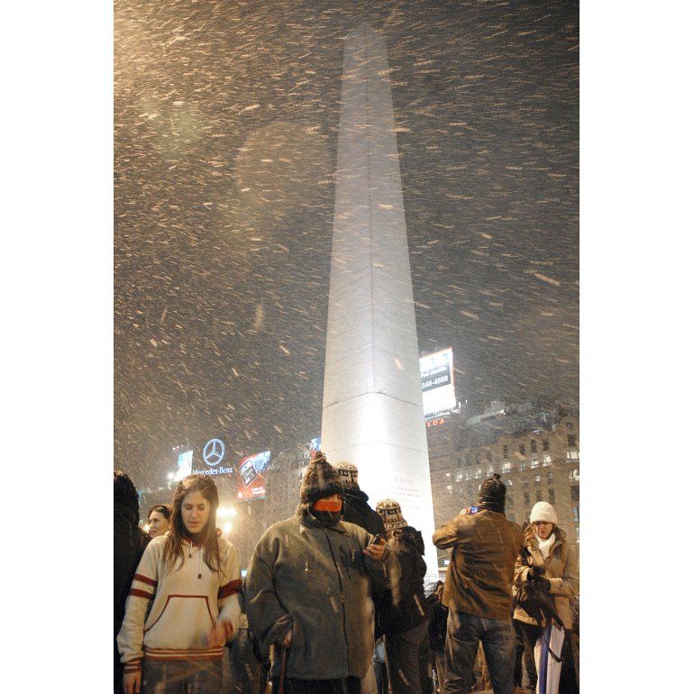 Hoy se cumplen 9 años de la última nevada en Buenos Aires