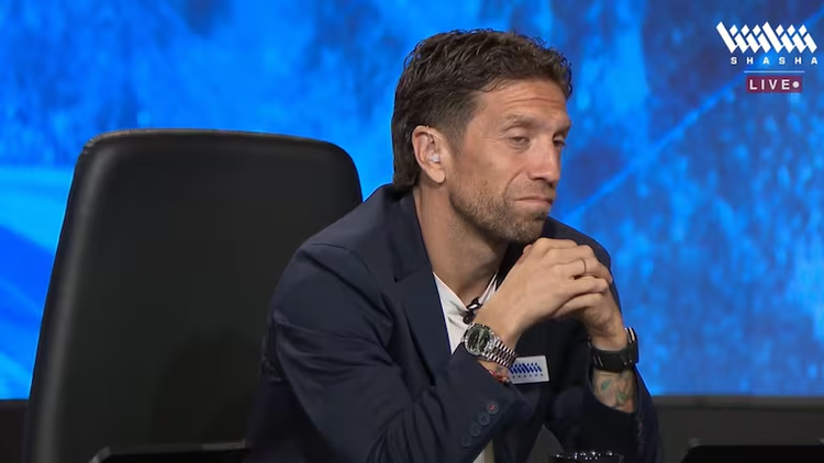 Papu Gómez fue comentarista en la despedida de Messi.