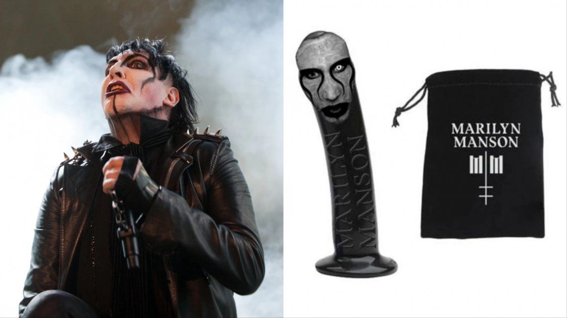 Marilyn Manson sacó a la venta un consolador con la forma de su cara