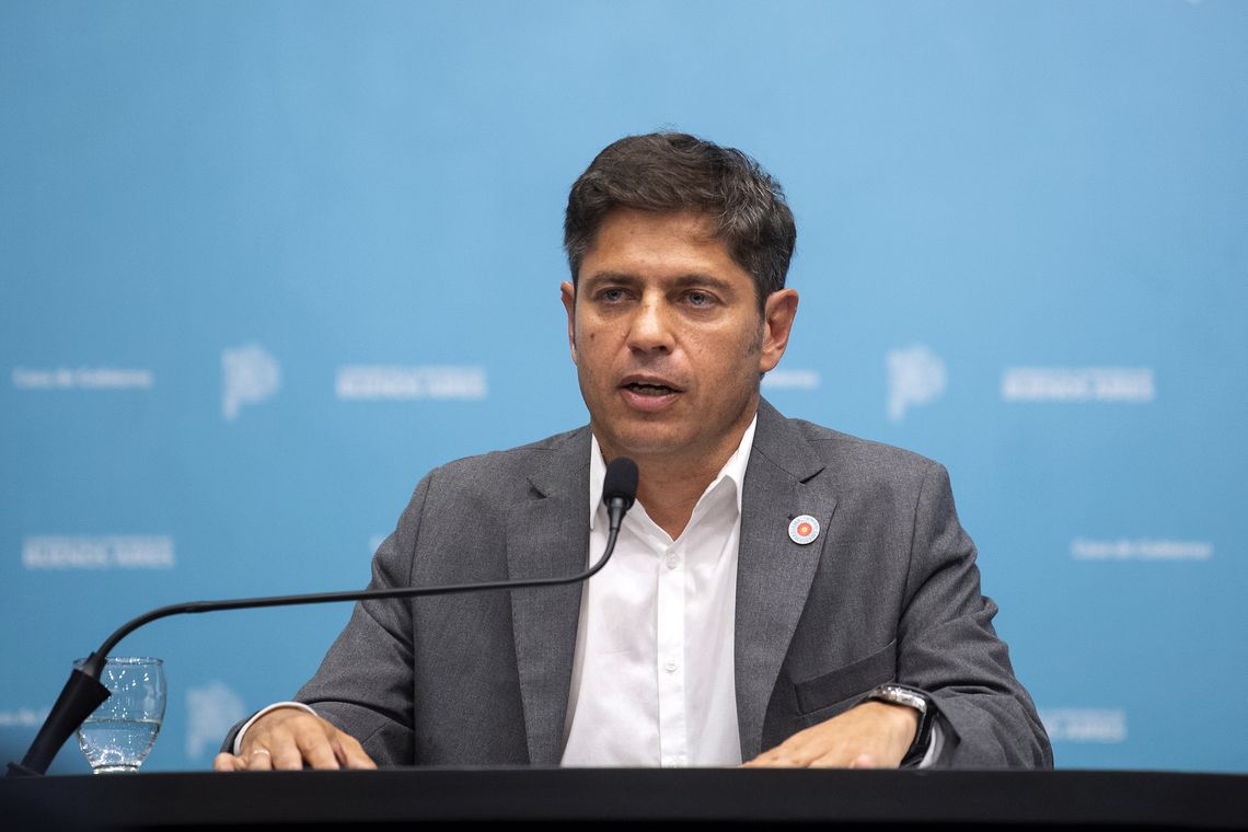 Axel Kicillof rechazó publicaciones periodísticas que lo vincularon con la marcha del miércoles último frente al Congreso.