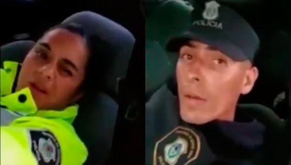 Video | Comisario descubrió a dos policías durmiendo en pleno operativo