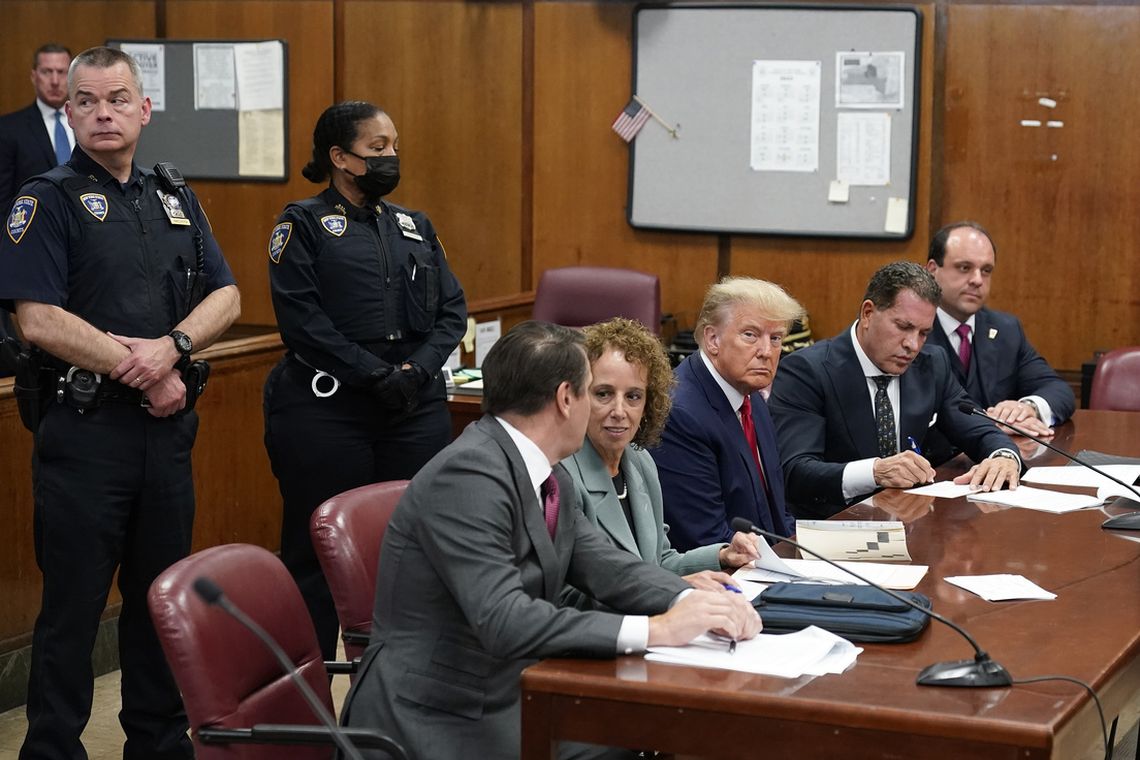 Manhattan (Nueva York) Donald Trump ante el juez