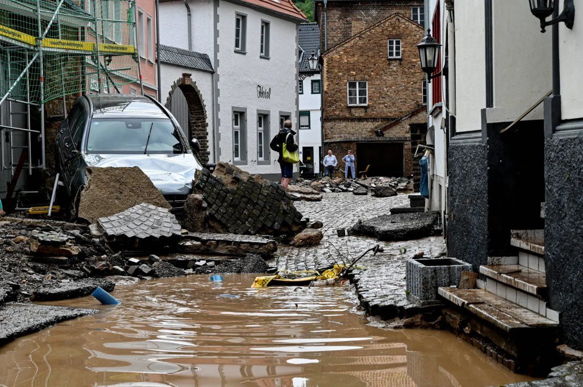 En fotos: inundaciones causan estragos en Europa