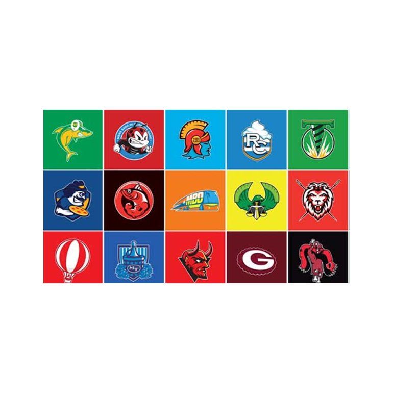 Los treinta escudos de Primera División con formato NFL